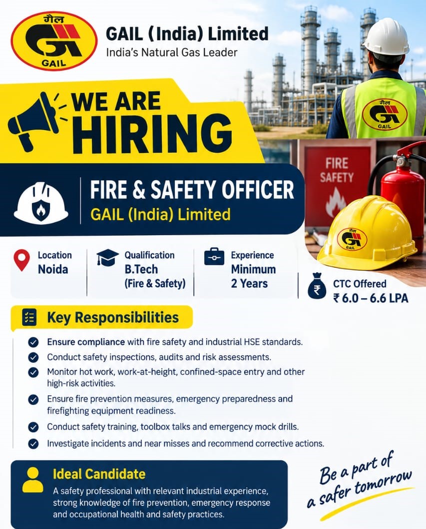 GAIL (India) Limited Recruitment Flyer